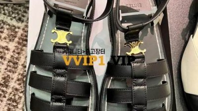 셀린느 트리오페 클레아 청키 샌들 검수사진✔ ☆☆☆☆☆