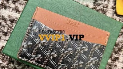 고야드 생쉴피스 카드지갑 검수사진✔ ☆☆☆☆☆