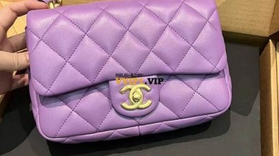 #지존샵 신상 샤넬 램스킨 CC로고 골드메탈 퀄팅 미니 13*17*6cm / 스몰 17*21*6cm / 라지 18*27*8cm # 검정 , 보라색 , 밀크티 , 핑크 4가지 색상 주문가능요 검수사진✔ ☆☆☆☆☆