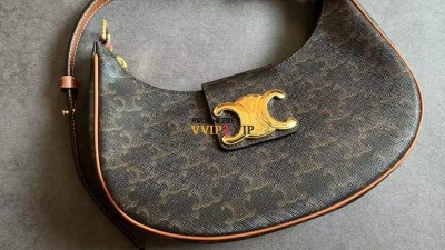 셀린느 CELINE 아바 트리오페 플랩 캔버스 호보백 탄 114492BZJ 검수사진 ☆☆☆☆☆ #vvip공장