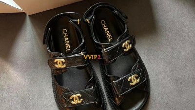 샤넬 CHANEL 24P 벨크로 블랙 샌들 G35927 SIZE 35~40 검수사진 ☆☆☆☆☆ #폭스샵