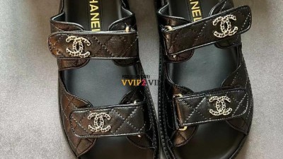 샤넬 CHANEL 24SS 벨크로 뮬 슬리퍼 블랙 뮬 G45507 SIZE 35~40 검수사진 ☆☆☆☆☆ #폭스샵