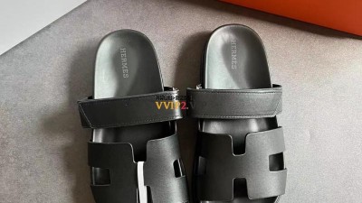 에르메스 HERMES 여성 시프레 뮬 슬리퍼 샌들 블랙 SIZE 35~40 검수사진 ☆☆☆☆☆ #폭스샵