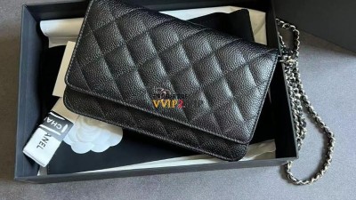 샤넬 CHANEL 클래식 WOC 캐비어 블랙 은장 AP0250 검수사진 ☆☆☆☆☆ #티무역