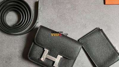 에르메스 HERMES 콘스탄스 슬림 slim 컴팩트 반지갑 벨트백 4컬러 스트랩 포함 SIZE 13*10*3cm 검수사진 ☆☆☆☆☆ #VVIP공장
