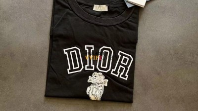 24SS 크리스챤디올 반팔 티셔츠 483J635 BLACK [사이즈] S M L XL 검수사진