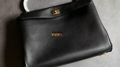 발렌시아가 BALENCIAGA 로데오백 미디엄 숄더백 블랙 7897722AA4V1000 [사이즈] L35 x H23.3 x W10.9cm 검수사진 #vvip공장