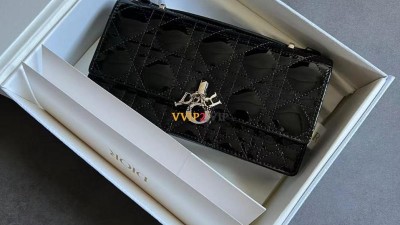 디올 DIOR 레이디 디올 탑핸들 WOC 클러치백 크로스바디백 검수사진 ☆☆☆☆☆ #여왕샵