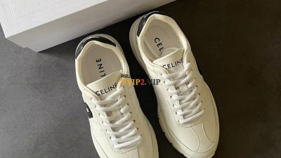 셀린느 CELINE C로고 스니커즈 옵틱 화이트 블랙 여성 359293338C 01OK 검수사진 #차차샵