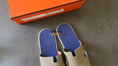 에르메스 HERMES 이즈미르 남성 슬리퍼 샌들 [사이즈] 38~45 검수사진