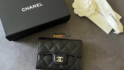 샤넬 CHANEL 클래식 카드지갑 슬롯/똑딱이 클똑 캐비어 은장 AP0214 검수사진 #187지존샵