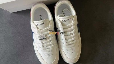 셀린느 CELINE CT-10 트레이너 로우 레이스업 스니커즈 카프스킨 356084378C 01UT 검수사진