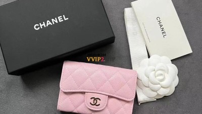 샤넬 CHANEL 클래식 카드홀더 캐비어 클똑 핑크 AP0214 검수사진 #지존샵