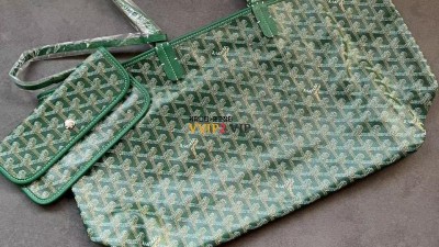 [그린PM] 고야드 GOYARD 생루이백 PM 34*14*28cm / GM 40*16*34cm # 블랙 , 블랙탄 , 그레이 , 그린 , 옐로우 , 화이트 주문가능 검수사진 ☆☆☆☆☆ #vvip공장