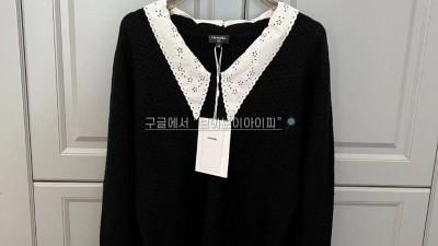 샤넬 CHANEL 셔츠 카라 캐시미어 스웨터 니트 2컬러 P77538 [사이즈] 36 38 40 검수사진 #타지아