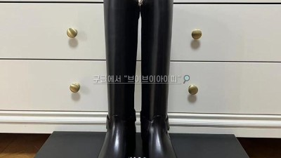샤넬 CHANEL 부츠 샤넬 CC 백로고 체인 롱부츠 블랙 G39171 [사이즈] 35~40 @ 굽 3.5cm 검수사진 #폭스샵