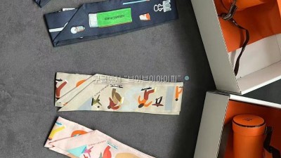 에르메스 HERMES 실크 방도 트윌리 스카프 검수사진 #극치샵