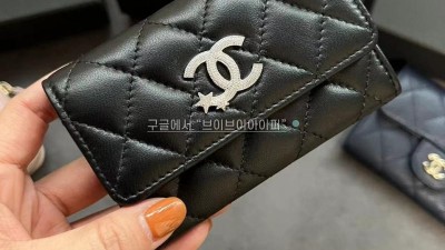 샤넬 슈팅스타 똑딱이 카드지갑 AP3729 B14929 94305 검수사진 #지존샵