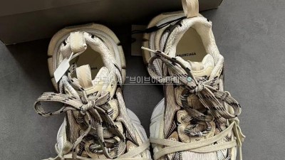 BALENCIAGA 발렌시아가 3XL 스니커즈 화이트 블랙 734731 734734 [사이즈] 35~44 검수사진