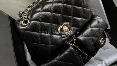 샤넬 CHANEL 듀마 투포켓 백팩 미듐 21*22*12cm AS3860 검수사진 #지존샵