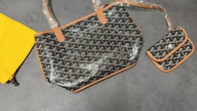 고야드 GOYARD 미니앙쥬 앙주백 블랙탄 양면 토트백 AMAANJOU MINI [사이즈] 20x10cm #vvip공장