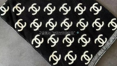 샤넬 머플러 스카프 캐시미어 블랙 AA7067 B04039 94305 @ 울 92% + 캐시미어 8% 검수사진 #vvip공장