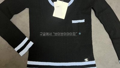 샤넬 CHANEL 풀오버 P77933-K11280-NZN95 검수사진 #타지아