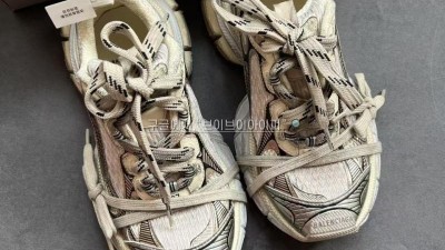 BALENCIAGA 발렌시아가 3XL 스니커즈 화이트 블랙 734731 734734 [사이즈] 35~44 검수사진