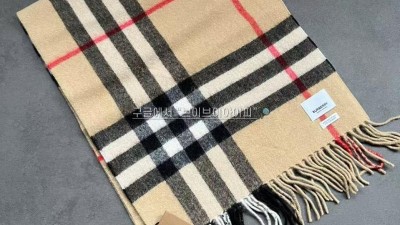 버버리 공용 캐시미어 클래식 체크 머플러(베이지) 8018173 SIZE 168*30cm 검수사진 #vvip공장