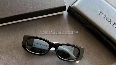 샤넬 사각 스퀘어 선글라스 안경 안경테 CH5525 52-19-140mm 검수사진 #vvip공장