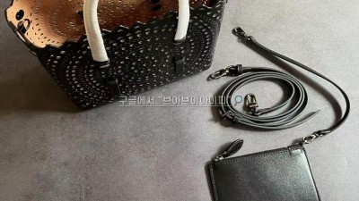 알라이아 토트백 미나백 16 20 AA1S067 20cm 검수사진