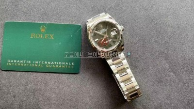 롤렉스 데이트저스트 36mm 126200 슬레이트 로만 오이스터 검수사진 #VS공장