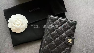 샤넬 클래식 여권 케이스 캐비어 블랙 AP3791 B10583 C3906 14x10.5cm 검수사진 #vvip공장