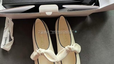샤넬 24FW 리본 메리제인 플랫슈즈 G46149 35~41 검수사진