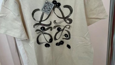 #검수사진 첸웬샵 로에베 아나그램 여성 반팔티 SIZE S M L