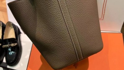 VVIP 공방 수공 에르메스 Hermes 피코탄 18 에토프 금장 끌레망스 검수사진