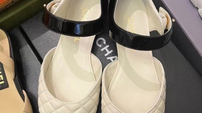 샤넬 CHANEL 메리제인 플랫슈즈 G38441 검수사진
