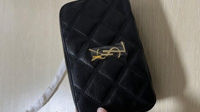 생로랑 베키 더블지퍼체인백