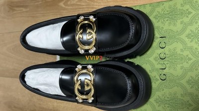 구찌 GUCCI 로퍼 인터로킹 레더 구매후기