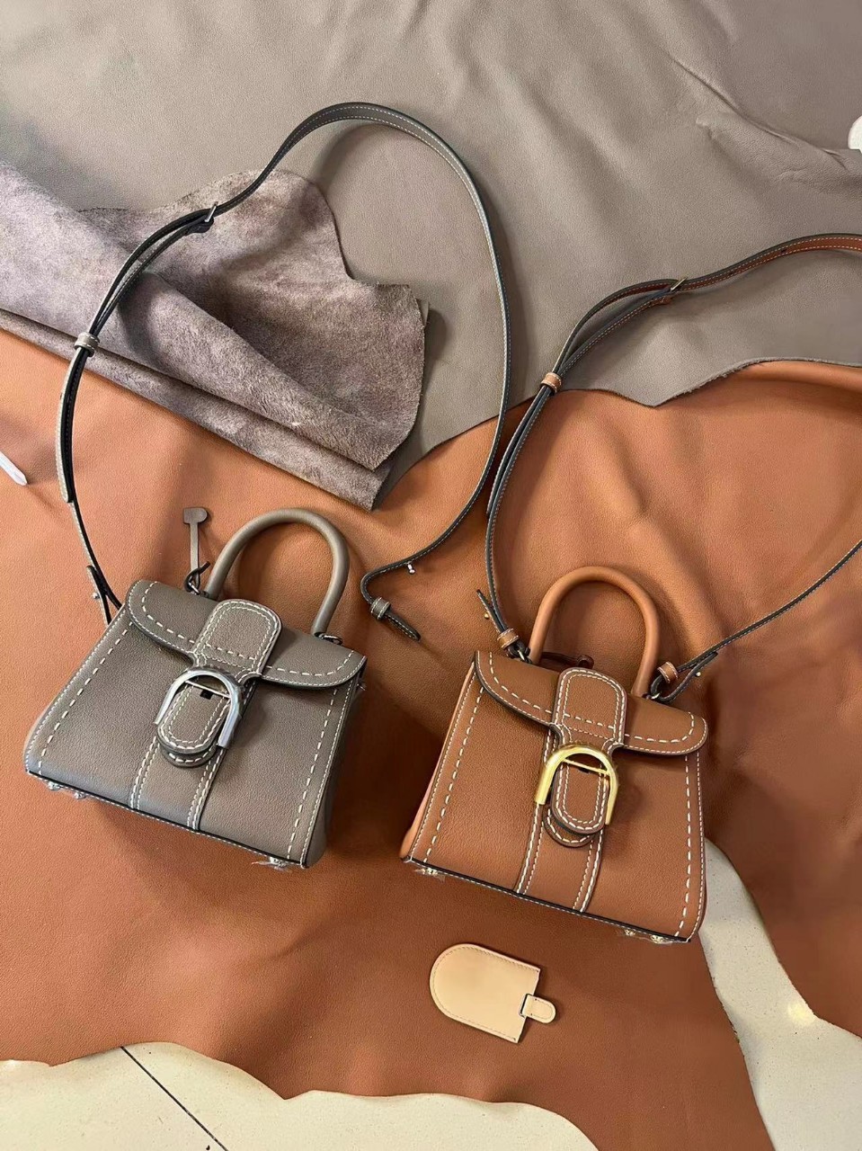 델보 DELVAUX 브리앙 미니 토트백 (2컬러) AA0406ADW0AKSPA SIZE 20*16*10cm ☆☆☆☆☆ #신공장