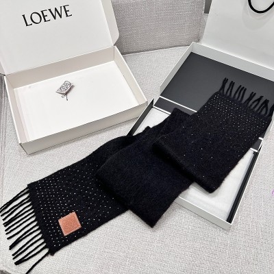 로에베 LOEWE 아나그램 머플러 스카프 SIZE 185*23cm ※ 모헤어 50% + 울 48% + 폴리 2% ☆☆☆☆☆