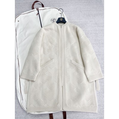 에르메스 HERMES 케이프 판초 코트 SIZE 36 38 40 ※100% 버진 울 ☆☆☆☆☆