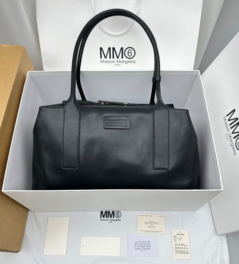 메종마르지엘라 Maison Margiela 소프트 가죽 위켄드 보스턴백 SIZE 48*23*22cm ☆☆☆☆☆