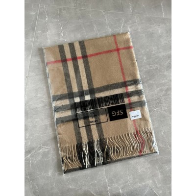 버버리 BURBERRY 클래식 체크 캐시미어 머플러 목도리 8056850 아카이브베이지 SIZE 168*30cm ☆☆☆☆☆ #vvip공장