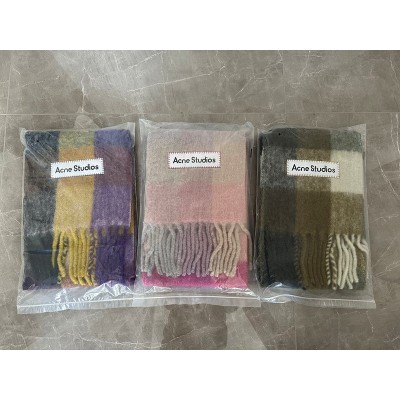 아크네스튜디오 Acne Studios 모헤어 헤비 울 체크 머플러 ☆☆☆☆☆ #vvip공장