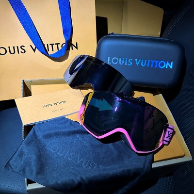 루이비통 LOUIS VUITTON LV 스노우 마스크 고글 Z2034E ☆☆☆☆☆