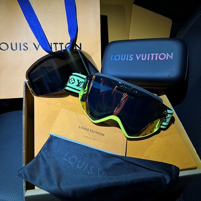 루이비통 LOUIS VUITTON LV 스노우 마스크 고글 Z2033E ☆☆☆☆☆