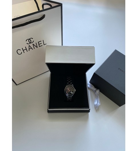샤넬 CHANEL J12 리미티드 에디션 레인보우 일렉트로 H7121 33MM + 스위스 ETA 쿼츠 무브먼트 ☆☆☆☆☆ #신공장