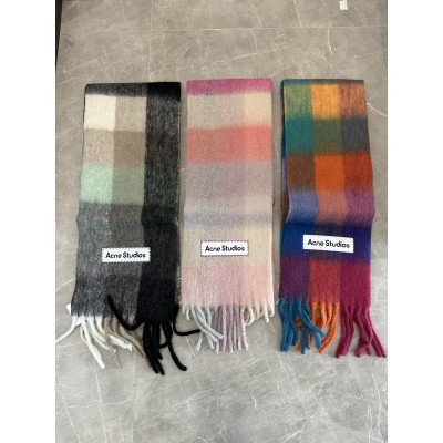 아크네스튜디오 Acne Studios 모헤어 헤비 울 체크 머플러 ☆☆☆☆☆ #vvip공장
