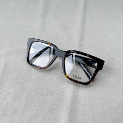 프라다 PRADA 아이웨어 스퀘어 프레임 안경 안경테 PR08ZV SIZE 54-18-140 ☆☆☆☆☆ #vvip공장